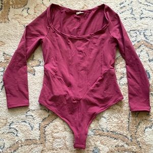 Free People Corset Bodysuit